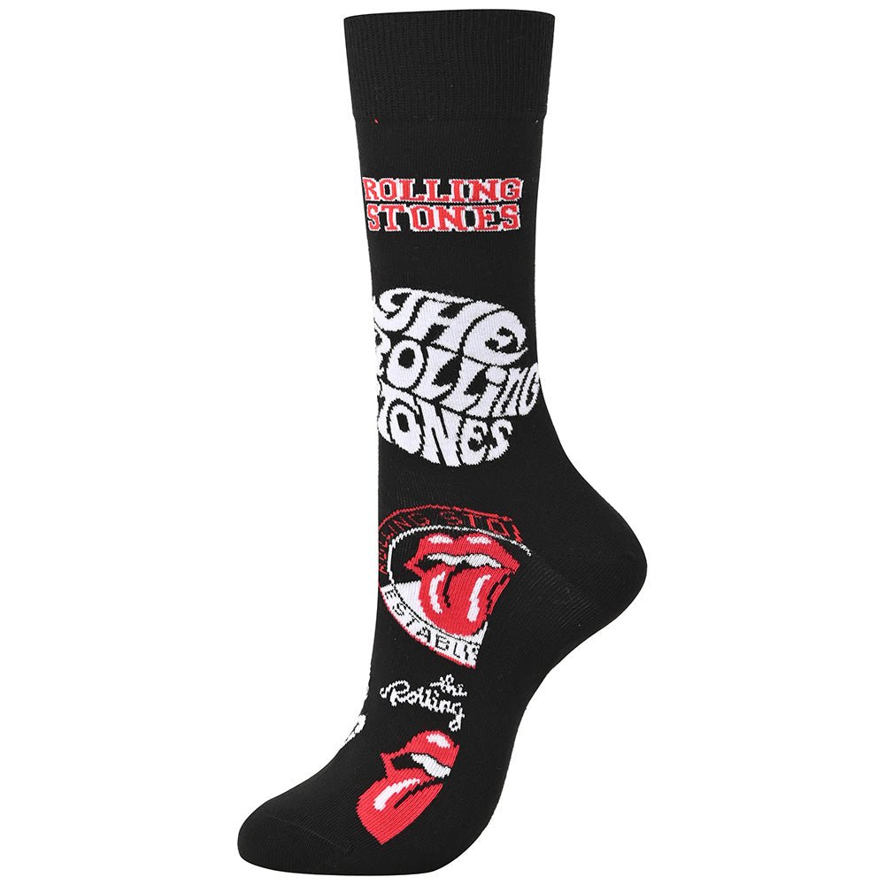 ROLLING STONES ローリングストーンズ (来日 35周年 記念 ) - Logos / ソックス / メンズ - PGS